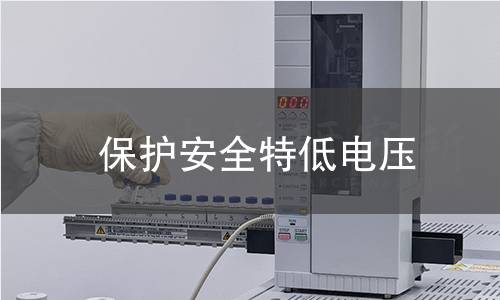 保護(hù)安全特低電壓 保護(hù)安全特低電壓