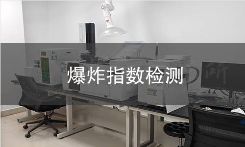 爆炸指數(shù)檢測(cè)