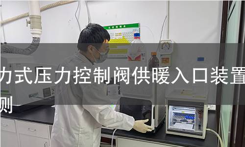 自力式壓力控制閥供暖入口裝置檢測 自力式壓力控制閥供暖入口裝置檢測