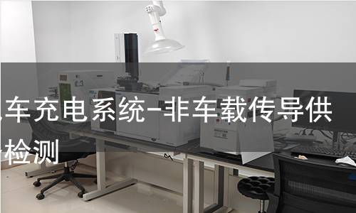 電動汽車充電系統(tǒng)-非車載傳導(dǎo)供電設(shè)備檢測