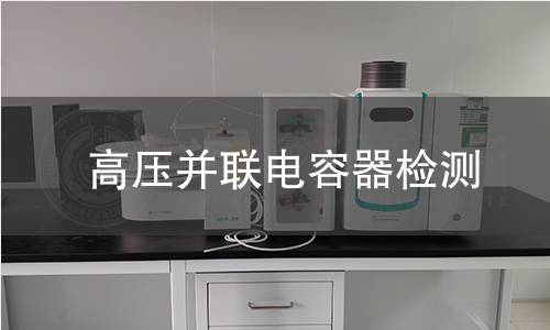 高壓并聯(lián)電容器檢測(cè)