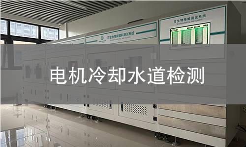 電機(jī)冷卻水道檢測