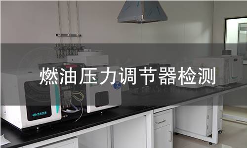 燃油壓力調(diào)節(jié)器檢測