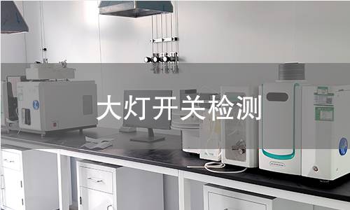 大燈開(kāi)關(guān)檢測(cè)