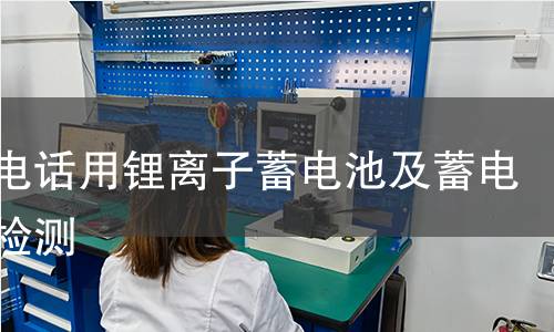 移動(dòng)電話用鋰離子蓄電池及蓄電池組檢測(cè)