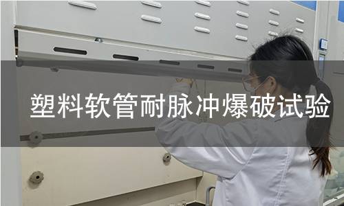 塑料軟管耐脈沖爆破試驗 塑料軟管耐脈沖爆破試驗