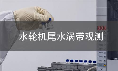 水輪機(jī)尾水渦帶觀測 水輪機(jī)尾水渦帶觀測