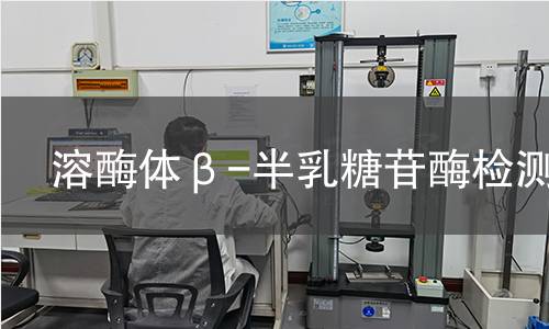 溶酶體β-半乳糖苷酶檢測 溶酶體β-半乳糖苷酶檢測