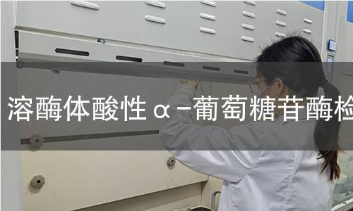  溶酶體酸性α-葡萄糖苷酶檢測(cè)